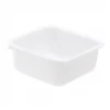 Gilac Cuvette alimentaire carrée emboitable 4,5 L - blanc* Seau, Bassine, Récipient De Ménage