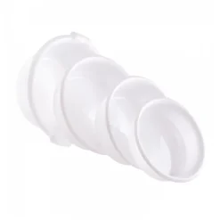 Gilac Cuvette alimentaire ronde emboitable 9 L - blanc* Seau, Bassine, Récipient De Ménage