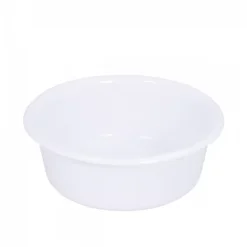 Gilac Cuvette alimentaire ronde emboitable 7,5 L - blanc* Seau, Bassine, Récipient De Ménage
