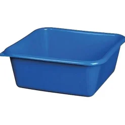 Gilac Cuvette carrée - 24 cm - 3 L - bleu* Seau, Bassine, Récipient De Ménage