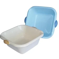 Cuvette carrée bimatière - 8 L - blanc>Laguelle Sale