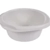Eda Plastique Cuvette ronde - D: 36.6 cm - 7.6 L - blanc cérusé* Seau, Bassine, Récipient De Ménage