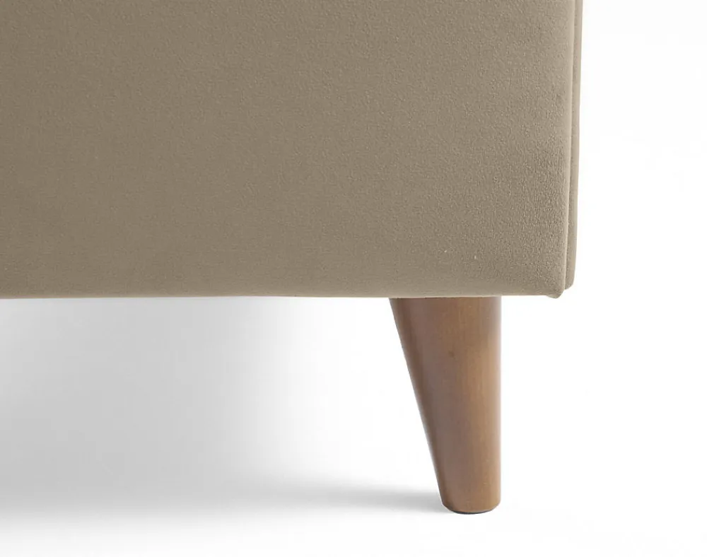 Dali - cadre de lit - 140x190 - en velours ->Best Mobilier Clearance