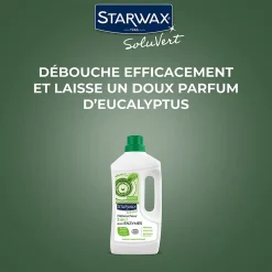 Déboucheur 3 en 1 aux enzymes SoluVert 1L><noscript><img width=