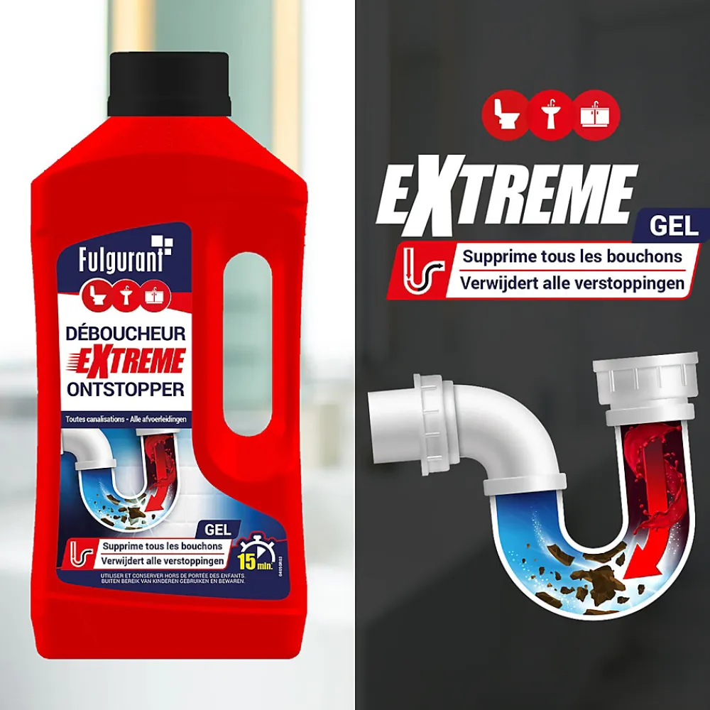 Déboucheur canalisation Fulgurant 1L> Online