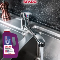 Déboucheur gel cuisine et salle de bain 1L><noscript><img width=
