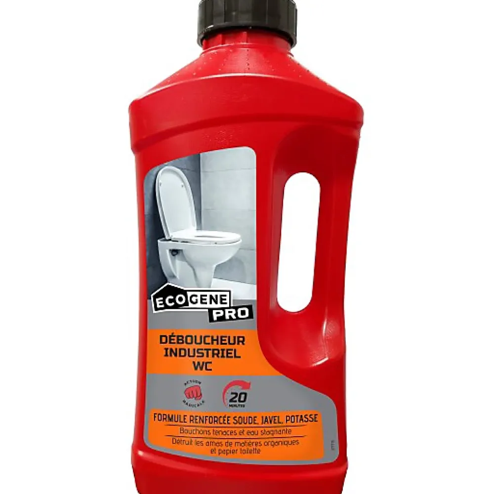 Ecogene déboucheur industriel wc pro 1 l* Déboucheur