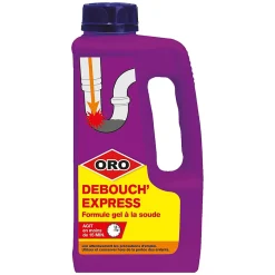 Débouch'tout Express gel Liquide 1L Oro* Déboucheur
