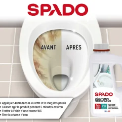 Décapant rénovateur WC-toilettes-fonds de cuvette 1L>Spado Sale