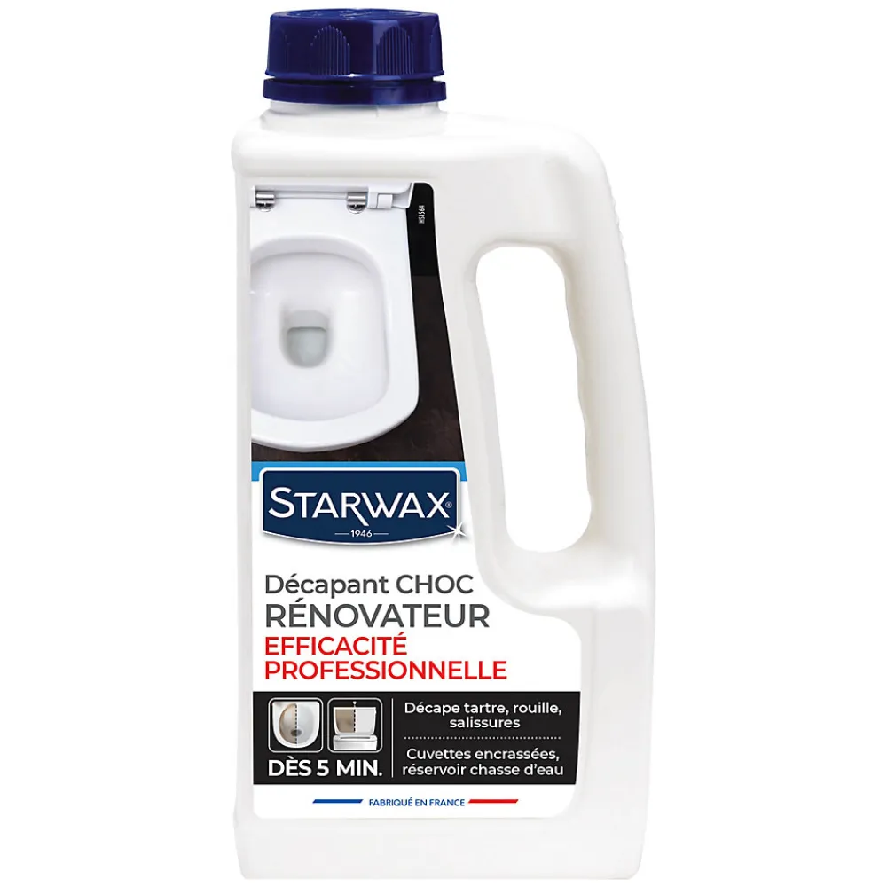 Décapant WC choc rénovateur 1L>Starwax Discount