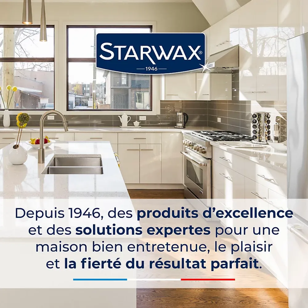 Starwax Décrassant surpuissant concentré de cuisine 1L* Nettoyant Pour Cuisine|Nettoyant Et Entretien Pour Sol