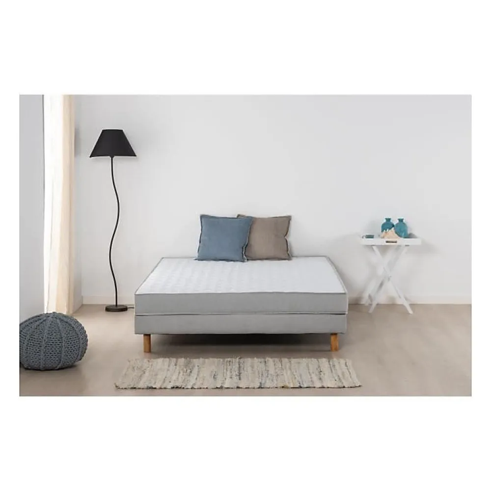 Deko Dream AIRFLEX Ensemble Matelas 140x190 cm + Sommier - Mousse - AIRFLEX* Ensemble Sommier Et Matelas
