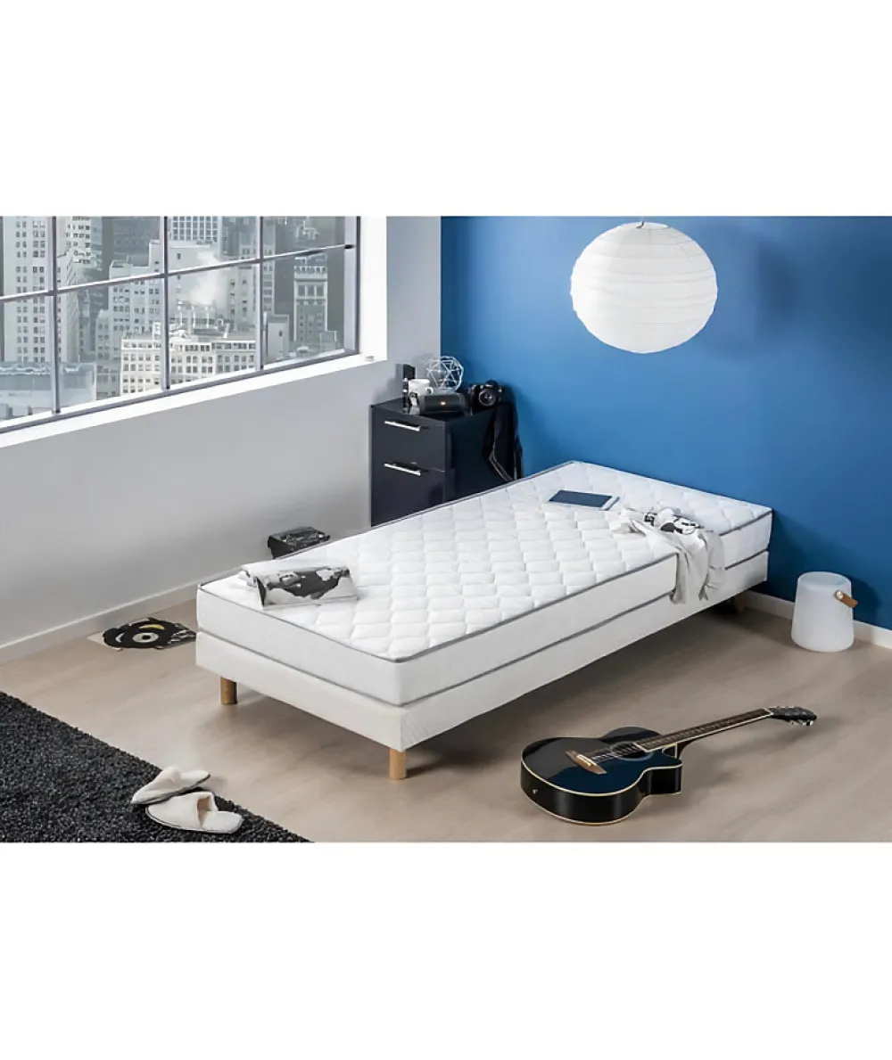 Deko Dream Matelas mousse Kiva 90 x 190 cm - Confort ferme - 16 cm* Matelas