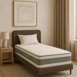 King Of Dreams Deluxememory Matelas 70x190 Contact Mémoire de Forme - Hauteur 21 Cm - Soutien Ferme -* Matelas
