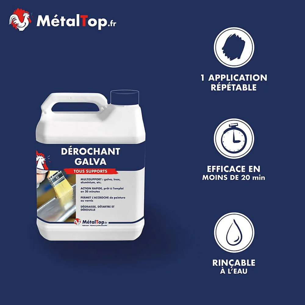 Derochant Galva Aluminium Chrome Béton - 60 L - Métaltop>Metaltop Clearance