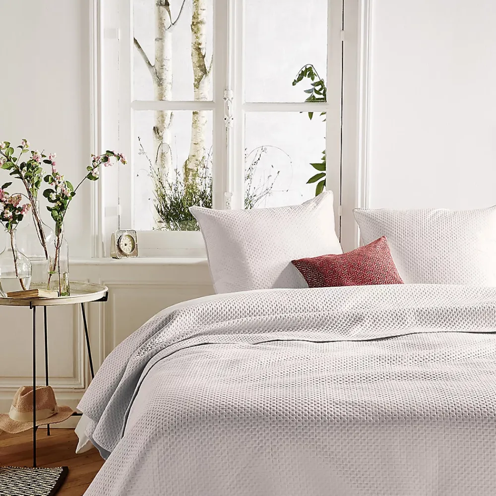 Atmosphera Créateur D'Intérieur Dessus de lit + 2 taies Dolce - ivoire 240x260 cm - Atmosphera* Boutis, Couvre-Lit, Édredon