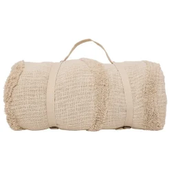 Dessus de lit Daisy 240x260cm beige - Atmosphera>Atmosphera Créateur D'Intérieur Clearance