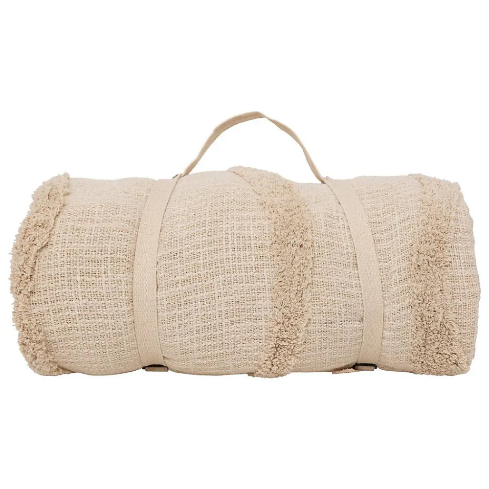 Dessus de lit Daisy 240x260cm beige - Atmosphera>Atmosphera Créateur D'Intérieur Clearance