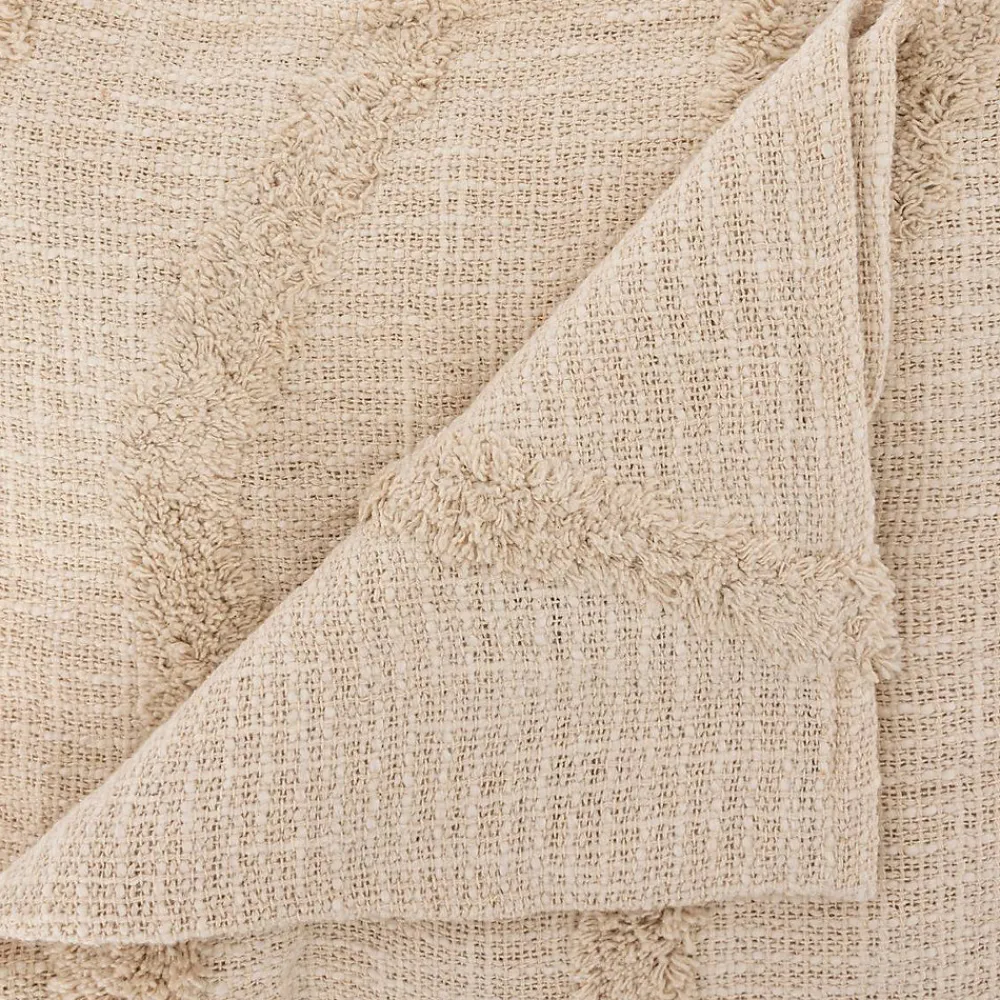 Dessus de lit Daisy 240x260cm beige - Atmosphera>Atmosphera Créateur D'Intérieur Clearance