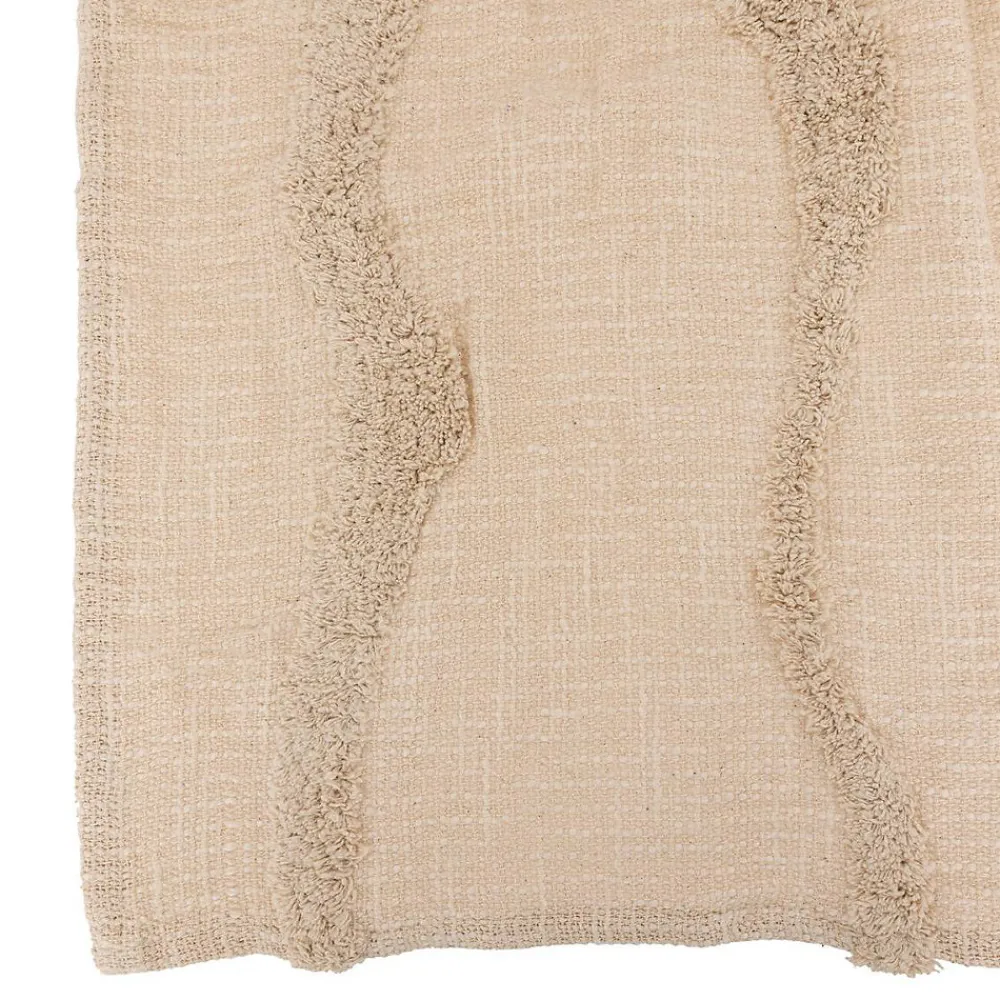 Dessus de lit Daisy 240x260cm beige - Atmosphera>Atmosphera Créateur D'Intérieur Clearance