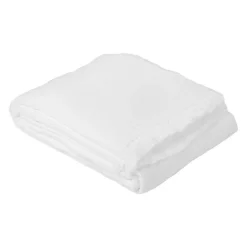 Dessus de lit gaze de coton (270x250 cm - Blanc)> Sale