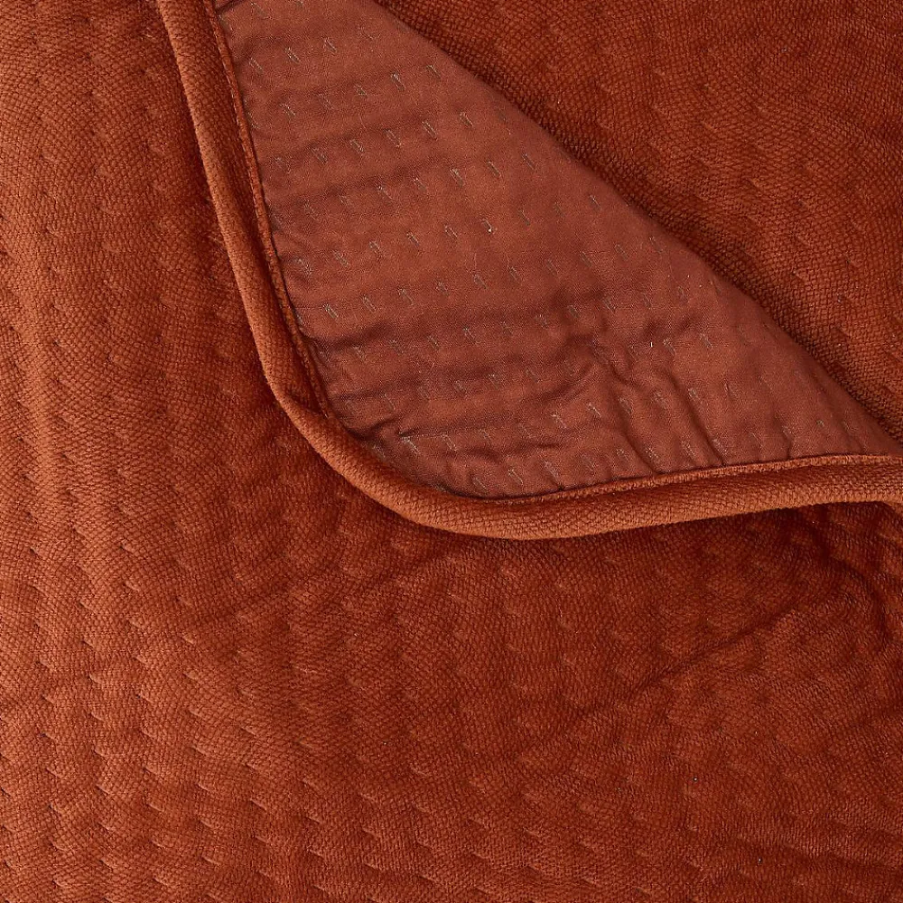 Dessus de lit Lilou terracotta 260x240cm - Atmosphera>Atmosphera Créateur D'Intérieur