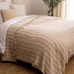 Dessus de lit Luisa 240x260cm beige - Atmosphera>Atmosphera Créateur D'Intérieur New