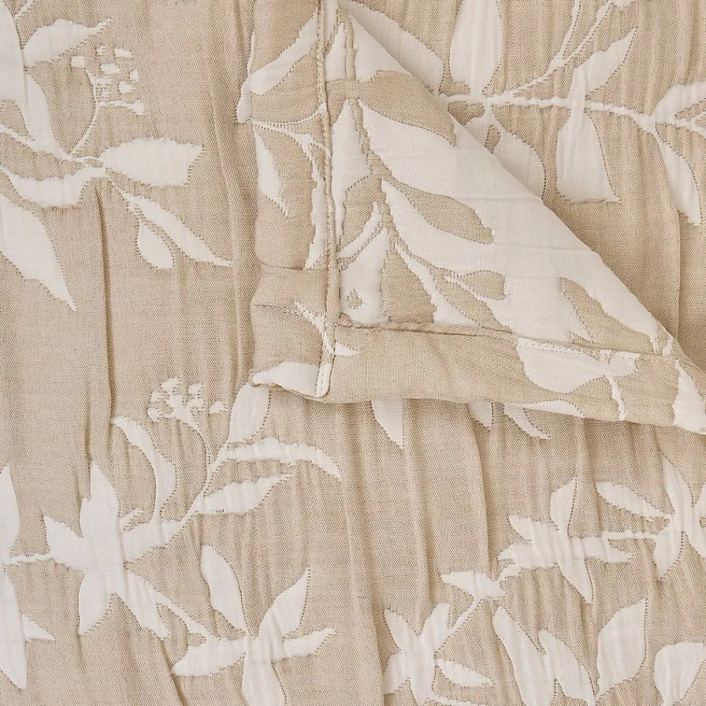 Dessus de lit Nuvia beige lin 260x240cm - Atmosphera>Atmosphera Créateur D'Intérieur Hot