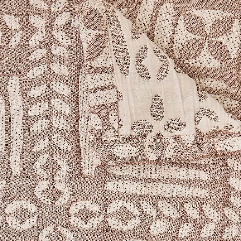 Dessus de lit Nuvia terracotta 260x240cm - Atmosphera>Atmosphera Créateur D'Intérieur Online