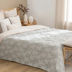 Dessus de lit Nuvia vert céladon 260x240cm - Atmosphera>Atmosphera Créateur D'Intérieur New