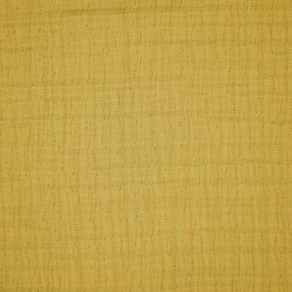 Dessus de lit 230x250 cm BREHAT 100% gaze de coton jaune miel>Linnea New