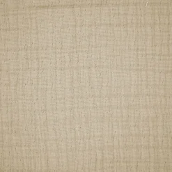 Dessus de lit 230x250 cm BREHAT 100% gaze de coton marron galet><noscript><img width=