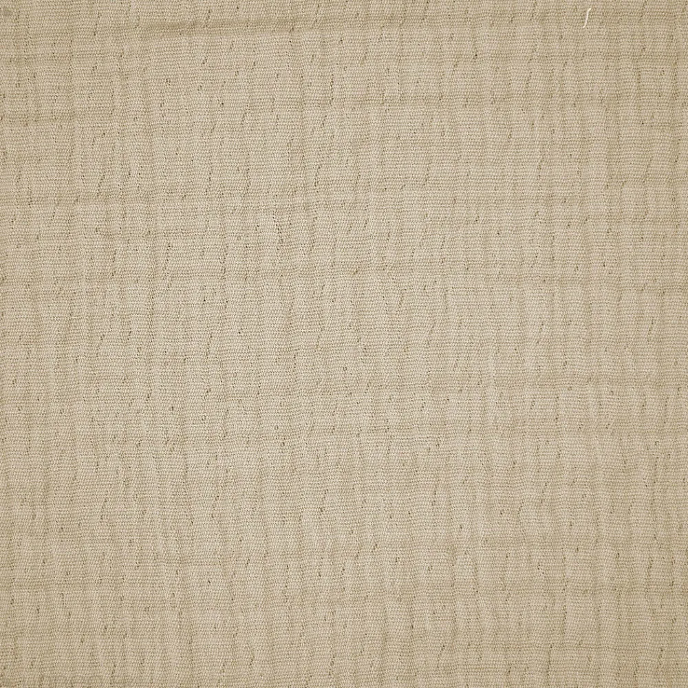 Dessus de lit 230x250 cm BREHAT 100% gaze de coton marron galet>Linnea Sale