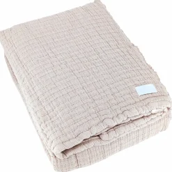 Linnea Dessus de lit 230x250 cm en coton lavé SEVILLE blanc latte* Boutis, Couvre-Lit, Édredon