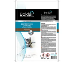 Destructeur d'odeurs animales 500ml>Boldair Discount