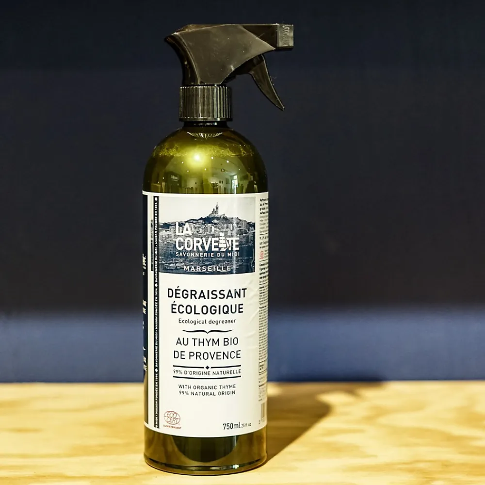 Dégraissant ECOCERT au thym bio de Provence La corvette 750ml> Hot