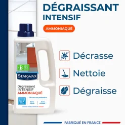 Dégraissant intensif ammoniaqué multi-usages 1L><noscript><img width=