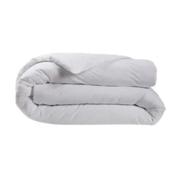 Dodo - Housse de couette - 260x240 cm - Coton - Antibactérien - Blanc - Fabriqué en France* Housse De Couette