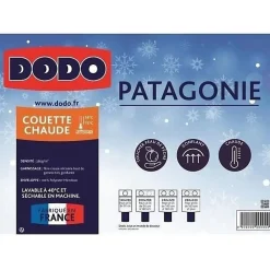 Dodo Couette chaude Patagonie Blanc - 220x240 cm* Couette