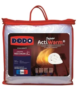 Couette tres chaude SUPER ACTIWARM - 450 g / m² - 220 x 240 cm - Blanc>Dodo New