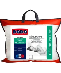 Dodo Oreiller a mémoire de forme MEMOFORME - 50 x 70 cm* Oreiller Mémoire De Forme