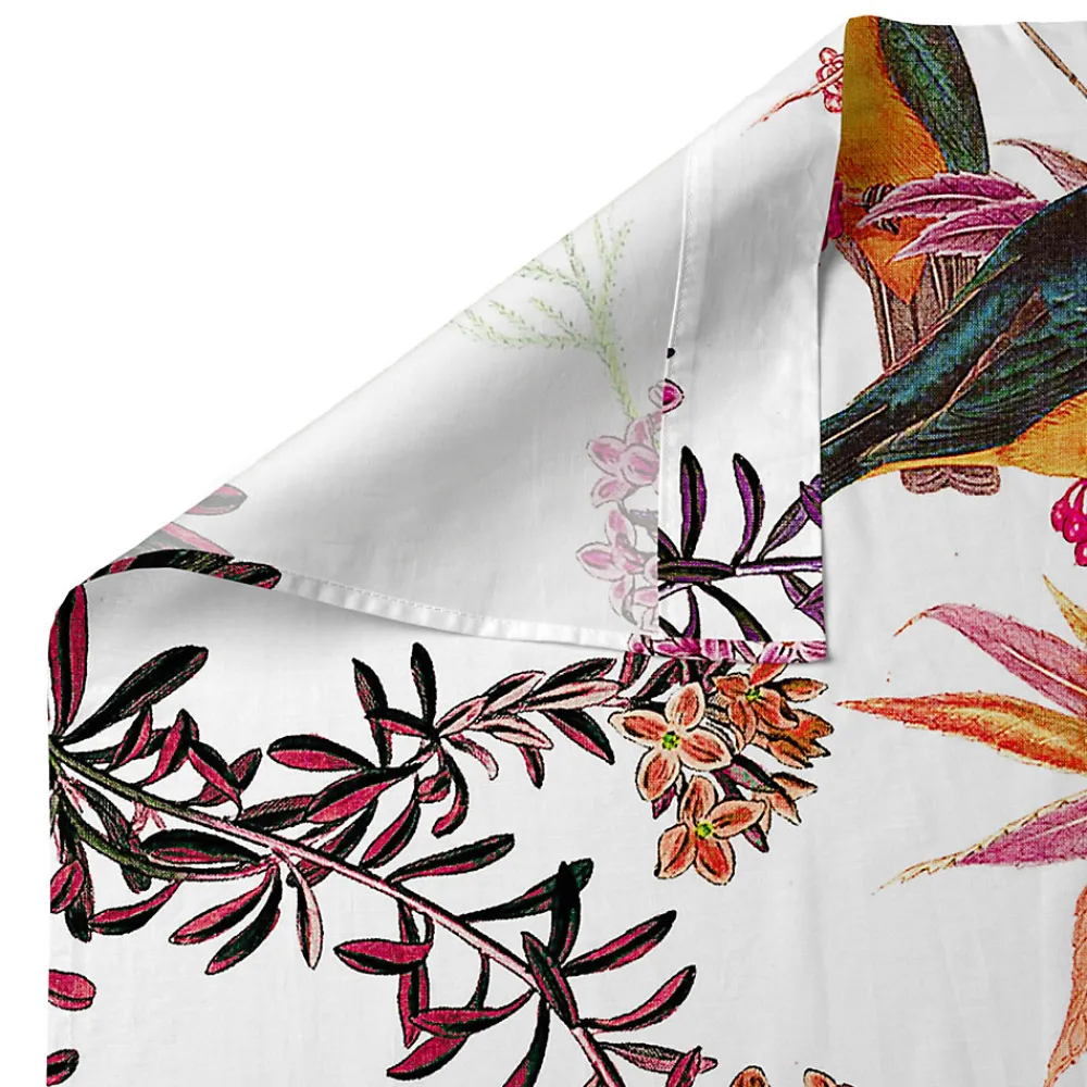 Drap Birds of paradise 100% Coton>Happyfriday Outlet