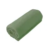 Drap housse 100% coton biologique - bonnet 30 cm (90x190 cm - Vert)>Tradilinge