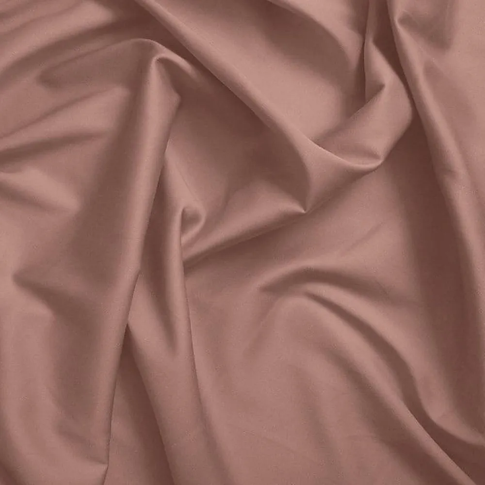 Coton Pur Drap housse 180 x 200 cm bonnet 30 cm "Prémium" pour lit 2 places King Size - Prémium Vieux Rose* Drap Housse|Drap Housse