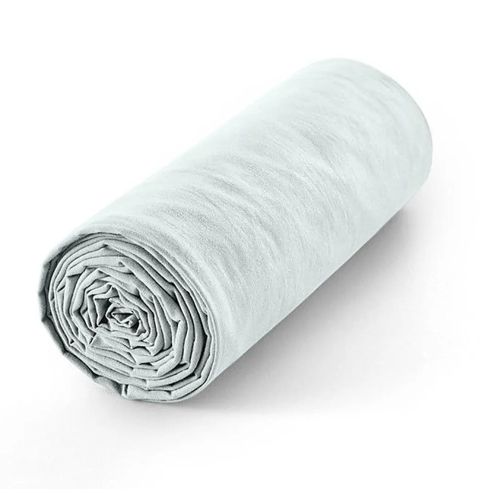 Coton Pur Drap housse 200 x 200 cm bonnet 30 cm "Prémium" pour lit 2 places King Size - Prémium Menthe* Drap Housse|Drap Housse