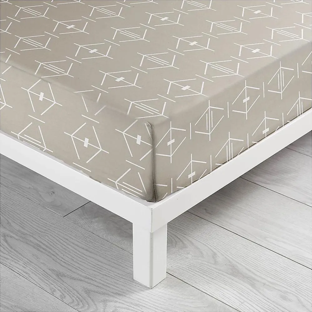 Douceur D'Intérieur Drap housse Aristide - - Drap housse 160 x 200* Drap Housse|Drap Housse