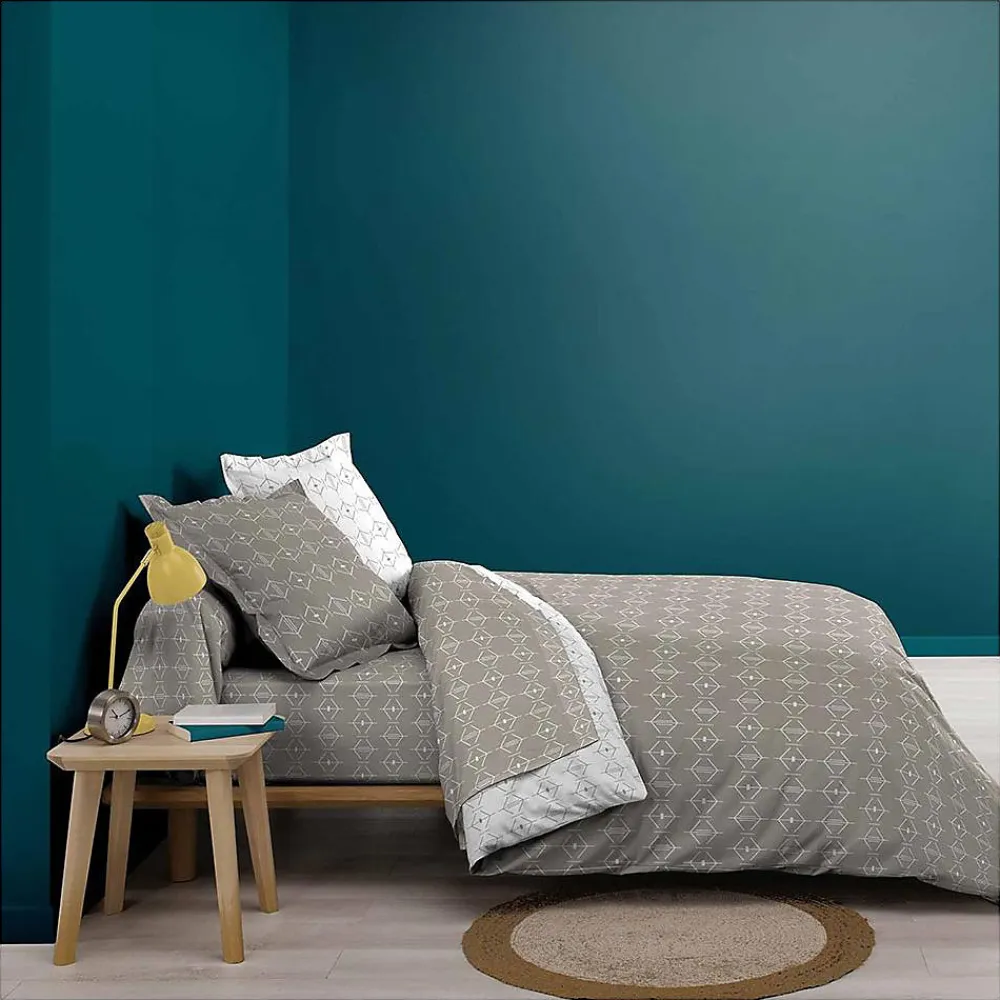 Douceur D'Intérieur Drap housse Aristide - - Drap housse 160 x 200* Drap Housse|Drap Housse