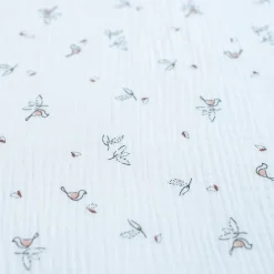 Sevira Kids Drap housse berceau en gaze de coton Melody* Drap Housse|Drap Housse