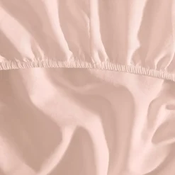 Sensei Maison Drap housse bonnet 40 cm en percale coton PLUSPoudre 140x190 cm SOFT PERCALE* Drap Housse|Drap Housse