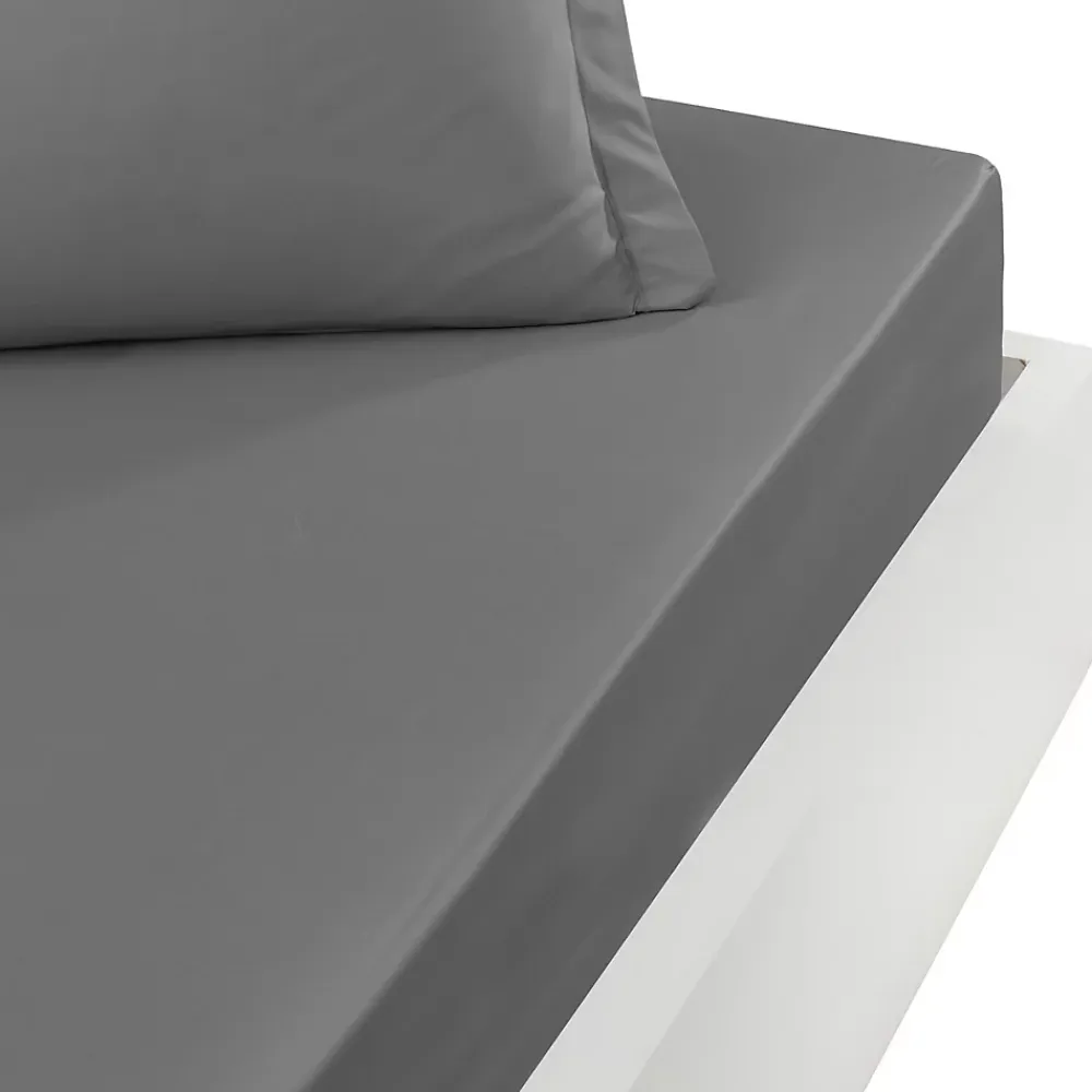 Sensei Maison Drap housse bonnet 40 cm en percale coton PLUSGalet 140x200 cm SOFT PERCALE* Drap Housse|Drap Housse